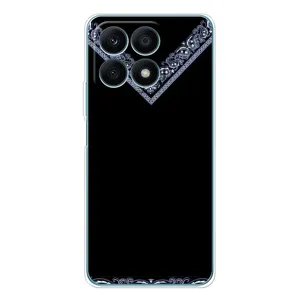 Силіконовый Чохол на Huawei Honor X8a (Комірець вишиванки)