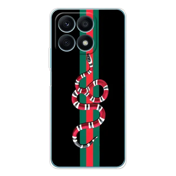 Чехол с рисунком «Змей Гуччи» для Huawei Honor X8a Чехол с рисунком «Змей Гуччи» для Huawei Honor X8a