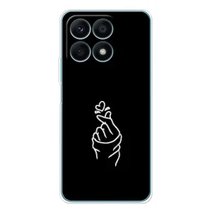 Чехлы (Знак сердечка) на Huawei Honor X8a (Знак Сердечка)
