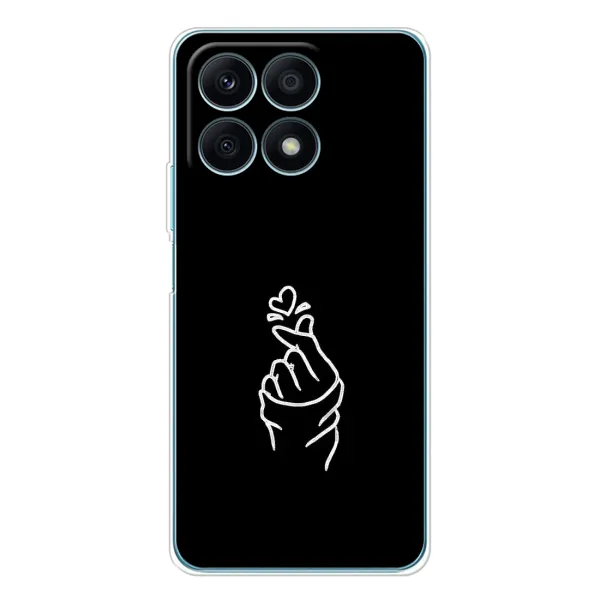 Чехол с рисунком «Знак Сердечка» для Huawei Honor X8a Чехол с рисунком «Знак Сердечка» для Huawei Honor X8a