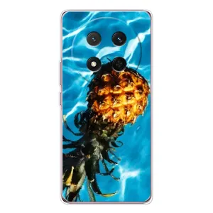 Чехол с изображением вкусной еды для Huawei Honor X9c (Ананас)