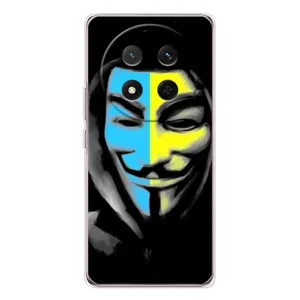 Чехол с Украинской символикой на Хuawei Понор Х9с (Анонимус патриот)