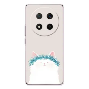 Чохол на тематику: Коти для Huawei Honor X9c (Білий котик)