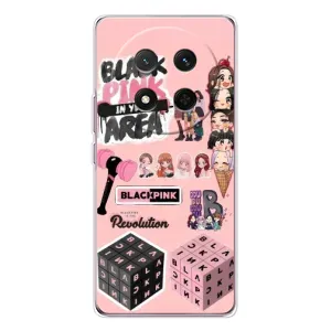 Чехлы с картинкой для Huawei Honor X9c (BLACK PINK коллаж)