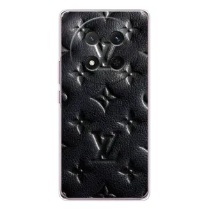 Текстурный Чехол Louis Vuitton для Хuawei Понор Х9с (Черный ЛВ)