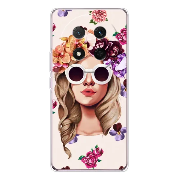 Чехол с рисунком «Девушка в очках» для Huawei Honor X9c Чехол с рисунком «Девушка в очках» для Huawei Honor X9c