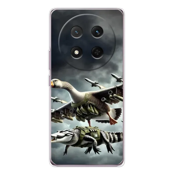 Чехол с рисунком «Гусини и крокодило» для Huawei Honor X9c Чехол с рисунком «Гусини и крокодило» для Huawei Honor X9c