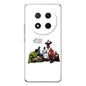 Чехлы для Huawei Honor X9c (Для Христиан) (Иисус супергерой)