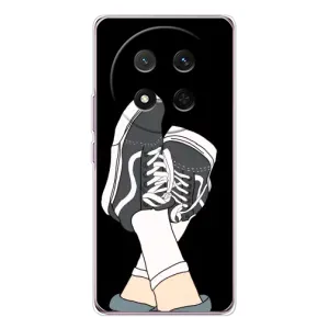 Чехол с Прикольным принтом на Huawei Honor X9c (Кеды)