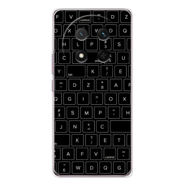 Чехол с рисунком «Клавиатура» для Huawei Honor X9c Чехол с рисунком «Клавиатура» для Huawei Honor X9c