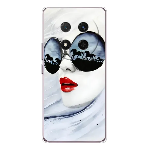 Чехол с рисунком «Любительница коней» для Huawei Honor X9c Чехол с рисунком «Любительница коней» для Huawei Honor X9c