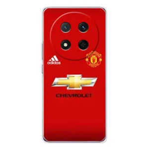 Силиконовые Чехлы принт Футбол на Huawei Honor X9c (Man United)