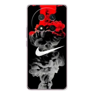 Силіконовый Чохол на Huawei Honor X9c з картинкою НАЙК (Nike дим)