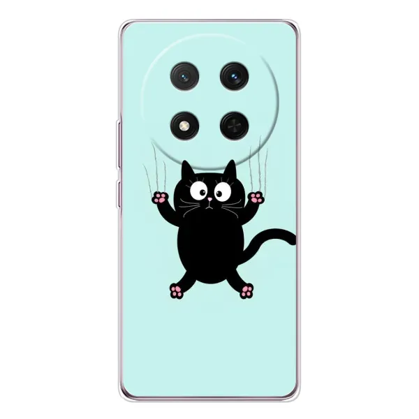Чехол с рисунком «Падающий кот» для Huawei Honor X9c