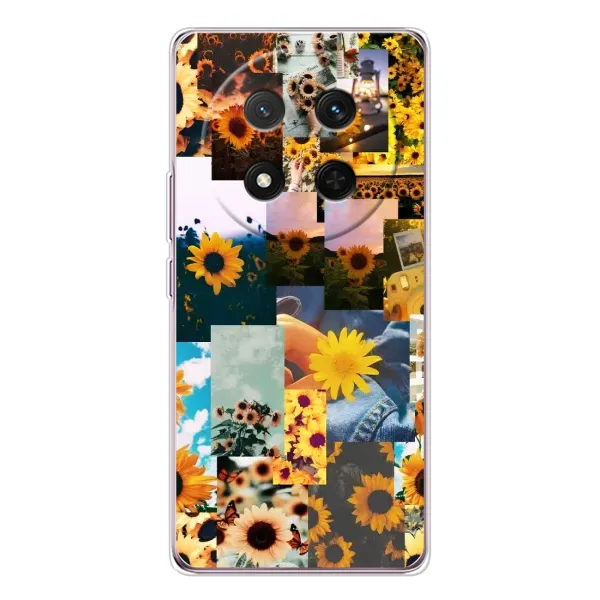 Чехол с рисунком «Подсолнуховый дизайн» для Huawei Honor X9c Чехол с рисунком «Подсолнуховый дизайн» для Huawei Honor X9c