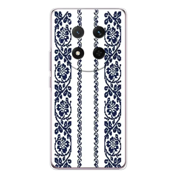 Чехол с рисунком «Синяя вышиванка» для Huawei Honor X9c Чехол с рисунком «Синяя вышиванка» для Huawei Honor X9c