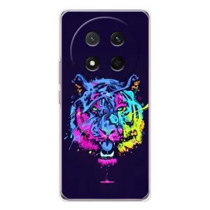 Силіконовий бампер з картинкою звірів для Huawei Honor X9c (Тигр-Арт)