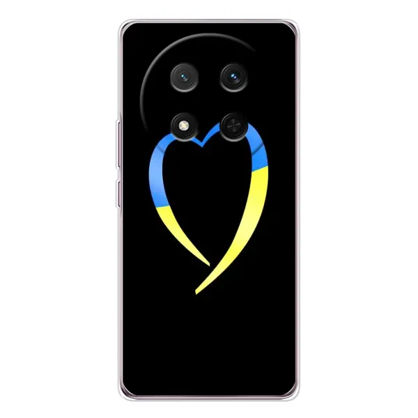 Чехол с рисунком «Украинское сердце» для Huawei Honor X9c Чехол с рисунком «Украинское сердце» для Huawei Honor X9c