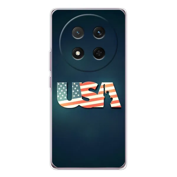 Чехол с рисунком «USA» для Huawei Honor X9c Чехол с рисунком «USA» для Huawei Honor X9c