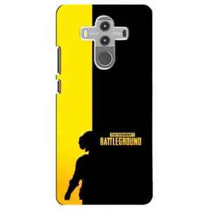 Чехол (TPU) с картинкой "Лого Пабг" на Хуавей Мейт 10 Про (Battlegrounds)