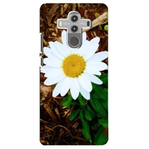 Чехол с ромашками на Huawei Mate 10 Pro (Белая ромашка)