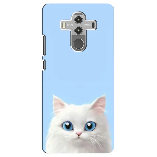 Чехол с рисунком «Белый кот» для Huawei Mate 10 Pro Чехол с рисунком «Белый кот» для Huawei Mate 10 Pro