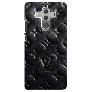 Текстурный Чехол Louis Vuitton для Хуавей Мейт 10 Про (Черный ЛВ)