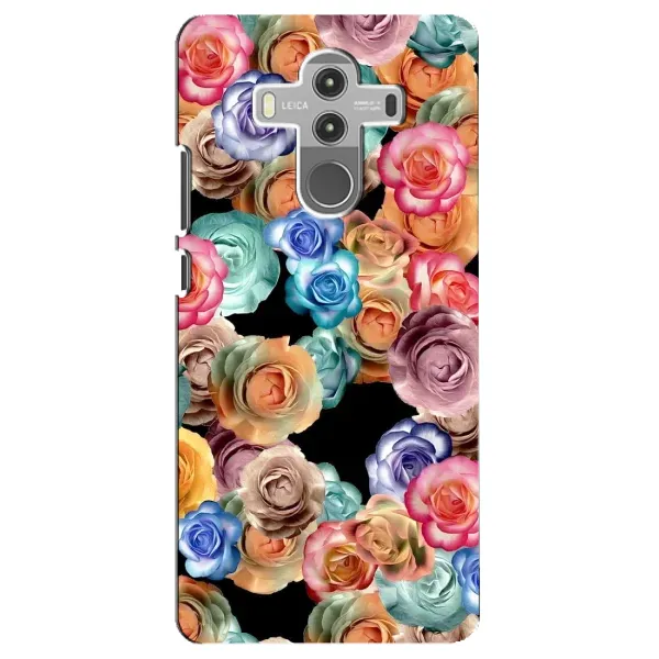 Чехол с рисунком «Цветы на черном» для Huawei Mate 10 Pro Чехол с рисунком «Цветы на черном» для Huawei Mate 10 Pro