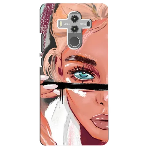 Чехол с рисунком «Девушка и ресницы» для Huawei Mate 10 Pro Чехол с рисунком «Девушка и ресницы» для Huawei Mate 10 Pro