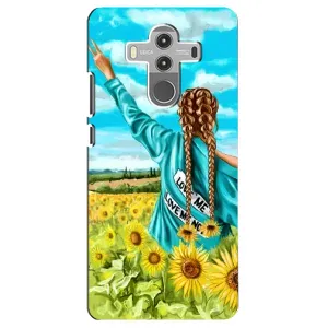 Чохол Стильні дівчата на Huawei Mate 10 Pro (Дівчина на полі)