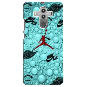 Силиконовый Чехол Nike Air Jordan на Хуавей Мейт 10 Про (Джордан Найк)