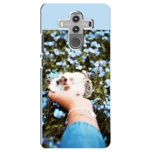 Чехлы с изображением разных животных для Huawei Mate 10 Pro (Ежик на руках)