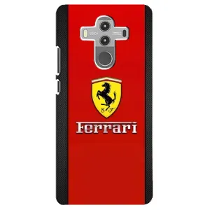 Силиконовый бампер с картинкой машины на Huawei Mate 10 Pro (Ferrari Logo)