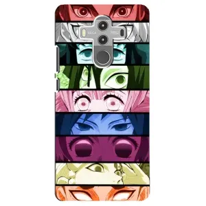 Силиконовые чехлы с глазами Anime для Хуавей Мейт 10 Про (Глаза Хашира)