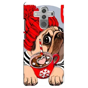Бампер для Huawei Mate 10 Pro с картинкой "Песики" (Грустная собака)