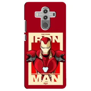 Чехол Супергерой Железный человек на Huawei Mate 10 Pro (Iron man)