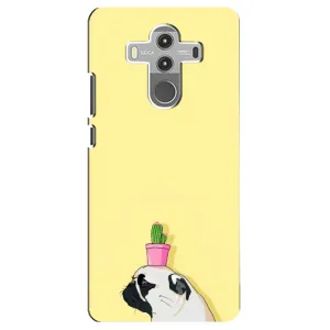Бампер для Huawei Mate 10 Pro с картинкой "Песики" (Кактус на голове)