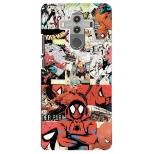 Чехол Супергерой Человека Паука на Huawei Mate 10 Pro (Комикс Паука)
