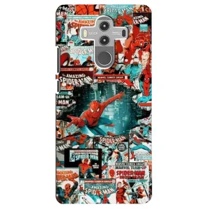 Чехол Супергерой Человека Паука на Huawei Mate 10 Pro (Комиксы Человек Паук)