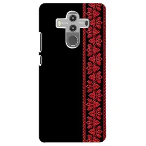 Силіконовый Чохол на Huawei Mate 10 Pro (Червона вишиванка)