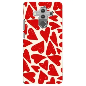 Чохли з тематикою "Маленькі Сердчеки" на Huawei Mate 10 Pro (Червоні сердечки)