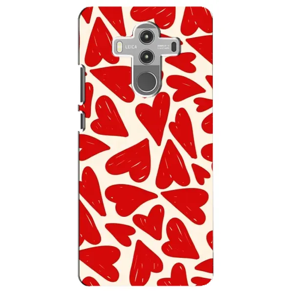 Чехол с рисунком «Красные сердечка» для Huawei Mate 10 Pro Чехол с рисунком «Красные сердечка» для Huawei Mate 10 Pro