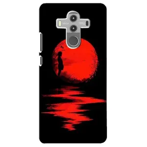 Летний Чехол на Huawei Mate 10 Pro (Красный Закат)