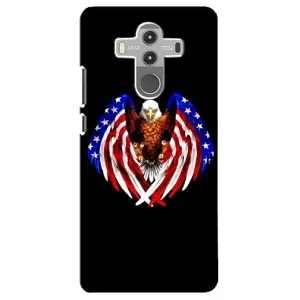 Чехол Флаг USA для Huawei Mate 10 Pro (Крылья США)