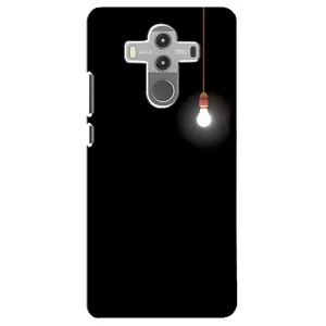 Чохол з картинками на чорному фоні для Huawei Mate 10 Pro (Лампочка)