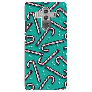 Силіконовий бампер на різдво для Huawei Mate 10 Pro (Льодяники)