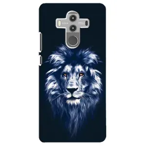 Чохол з картинкою на Huawei Mate 10 Pro (Лев – синій)