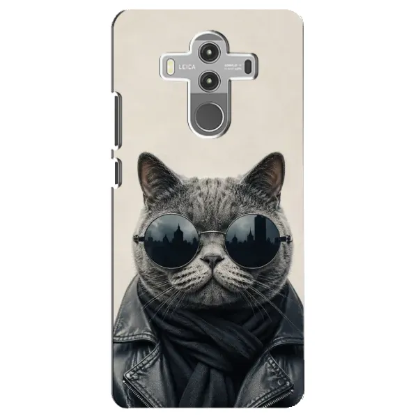 Чехол с рисунком «Модный кот» для Huawei Mate 10 Pro Чехол с рисунком «Модный кот» для Huawei Mate 10 Pro