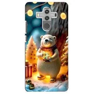Чохли на Новий Рік Huawei Mate 10 Pro (Новорічний ведмедик)