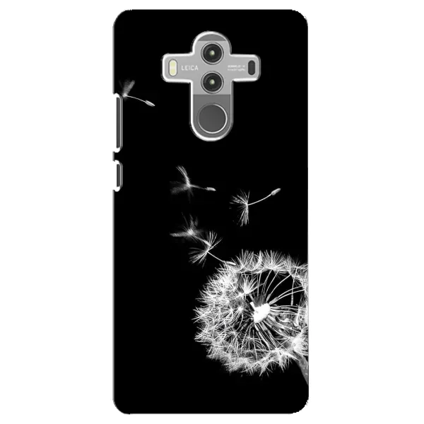 Чехол с рисунком «Одуванчик на чёрном» для Huawei Mate 10 Pro